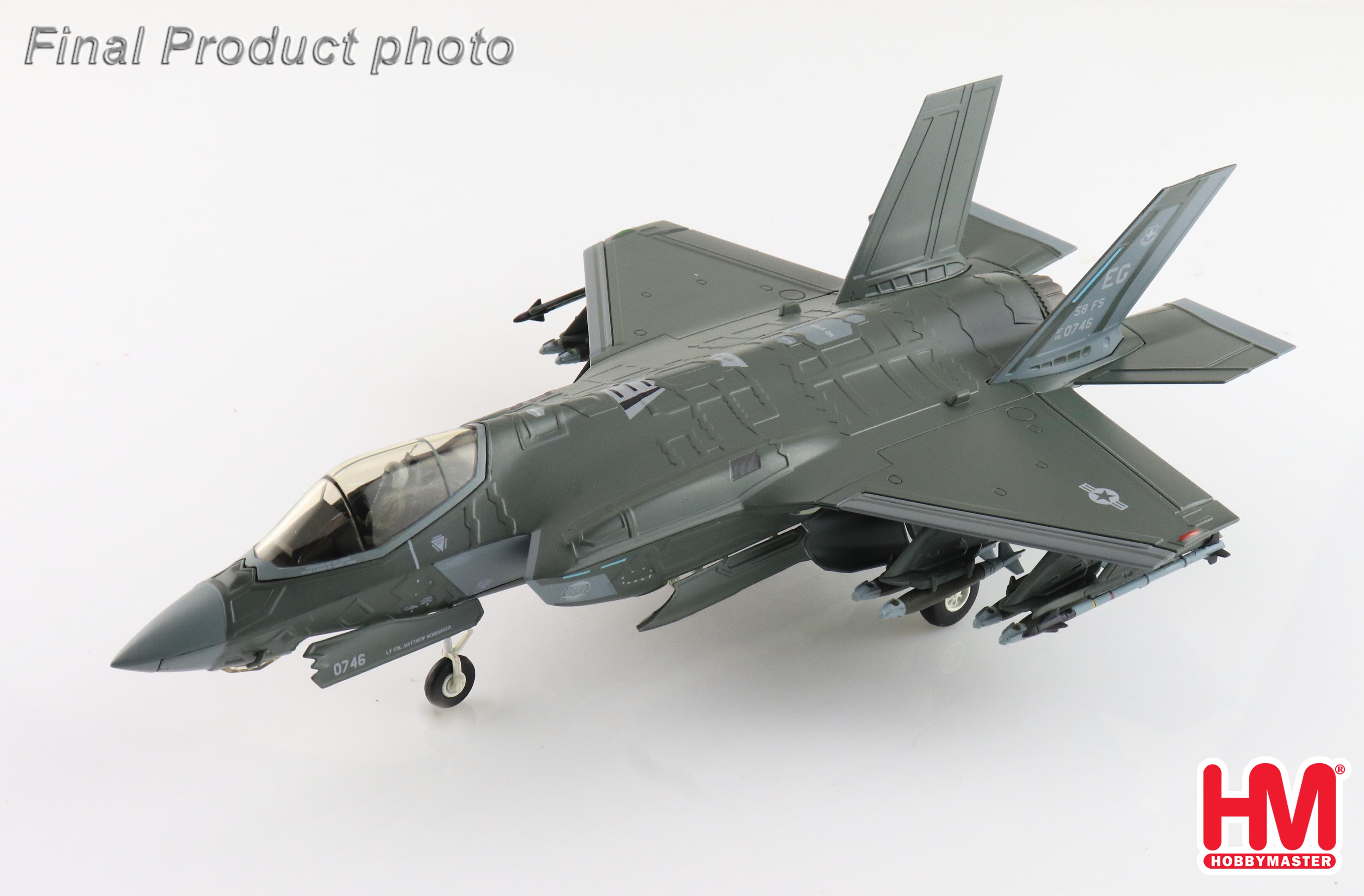 Japan JASDF F-35 Lightning II Aug 2016 die-cast Hobby Master